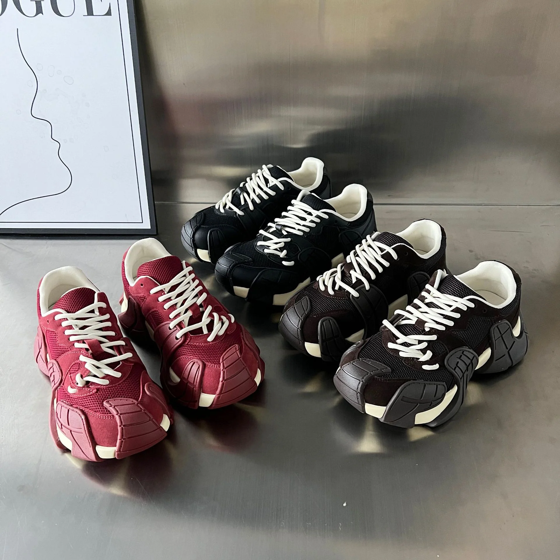 Damen Sportliche Sneakers mit innovativem Design und luxuriösem Komfort Heidi Mode - Image 4