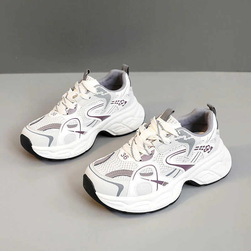 Damen Sportliche Sneakers mit innovativem Design und stoßdämpfender Sohle Heidi Mode - Image 2