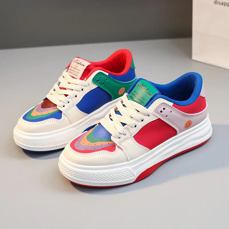 Damen Sportliche Sneakers mit innovativem Designs und atmungsaktiver Obermaterialstruktur Heidi Mode - Image 2