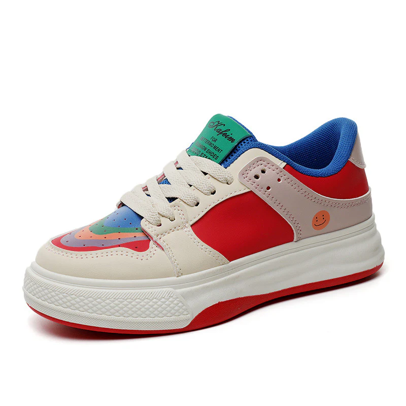 Damen Sportliche Sneakers mit innovativem Designs und atmungsaktiver Obermaterialstruktur Heidi Mode - Image 5