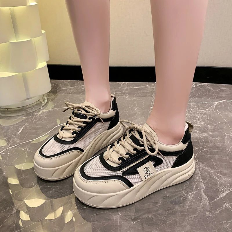 Damen Sportliche Sneakers mit innovativem Mesh-Design und dämpfender Sohle Heidi Mode - Image 4