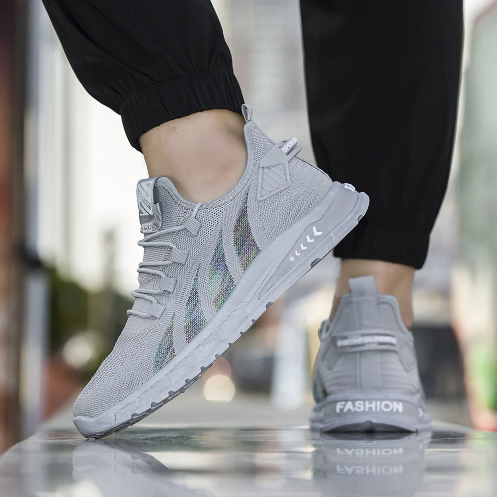 Damen Sportliche Sneakers mit innovativem Mesh-Obermaterial und flexibler Sohle Heidi Mode - Image 4