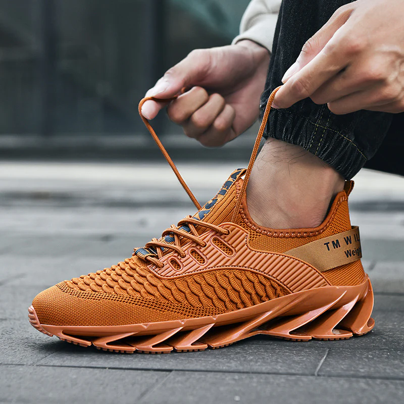 Damen Sportliche Sneakers mit innovativem Obermaterial und rutschfester Sohle Heidi Mode - Image 3