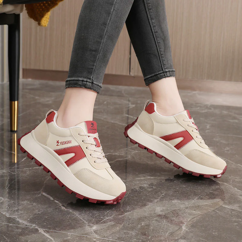 Damen Sportliche Sneakers mit innovativem Profil und rutschfestem Sohlenmaterial Heidi Mode - Image 3