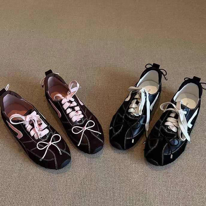 Damen Sportliche Sneakers mit innovativem Schnürsystem und atmungsaktiver Obermaterialstruktur Heidi Mode - Image 2