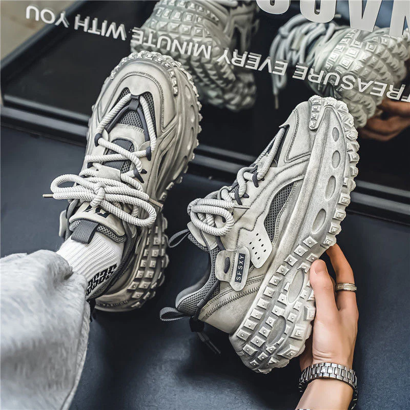 Damen Sportliche Sneakers mit innovativem Sohlenprofil und atmungsaktiver Mesh-Konstruktion Heidi Mode - Image 7