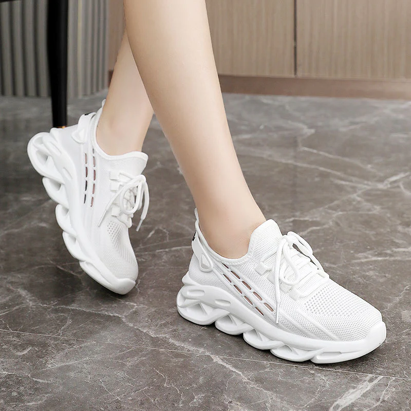 Damen Sportliche Sneakers mit innovativer Dämpfung und atmungsaktiver Obermaterialstruktur Heidi Mode - Image 4