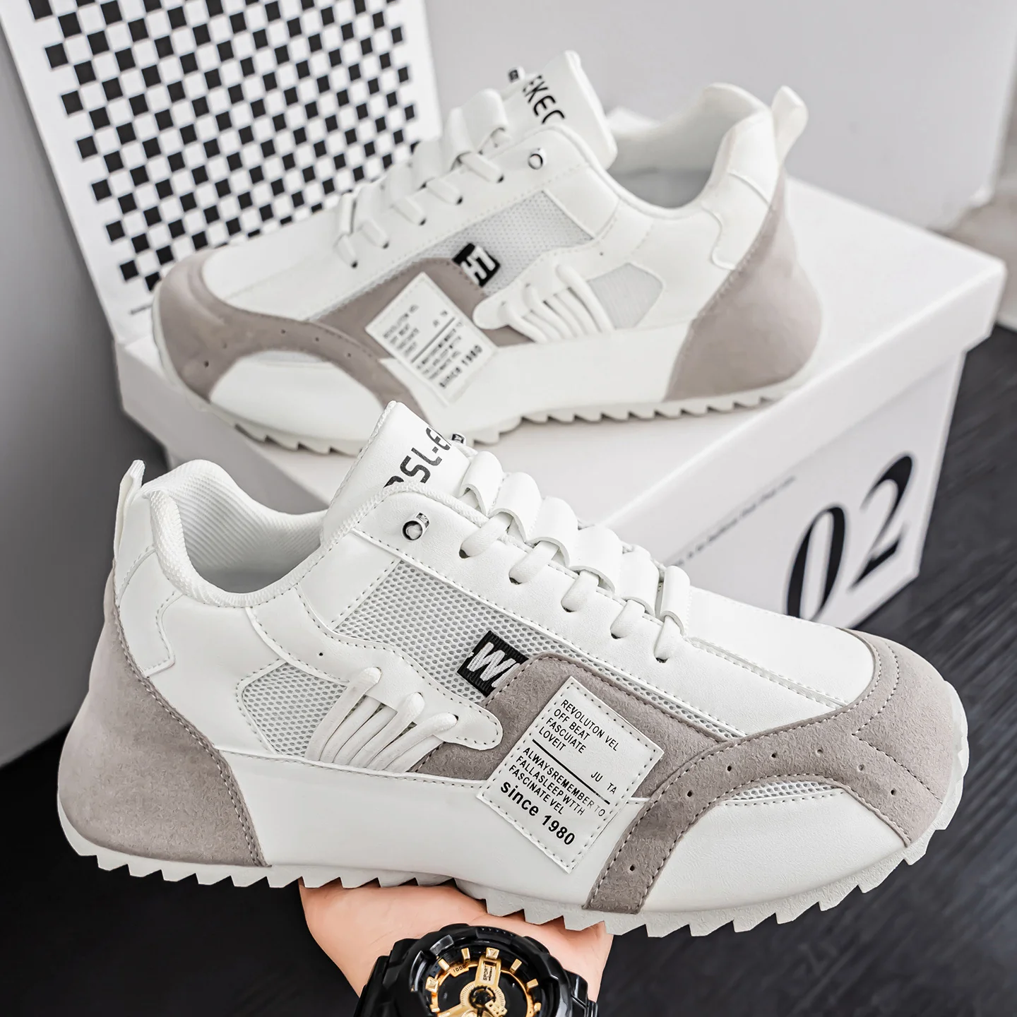 Damen Sportliche Sneakers mit innovativer Dämpfung und robustem Design Heidi Mode - Image 7