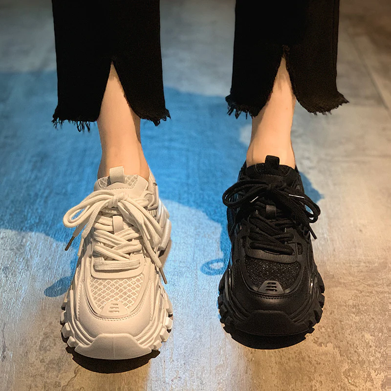 Damen Sportliche Sneakers mit innovativer Dämpfung und rutschfester Sohle Heidi Mode - Image 4