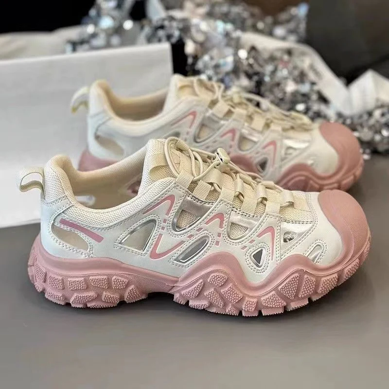 Damen Sportliche Sneakers mit innovativer Mesh-Konstruktion und dämpfender Sohle Heidi Mode - Image 2