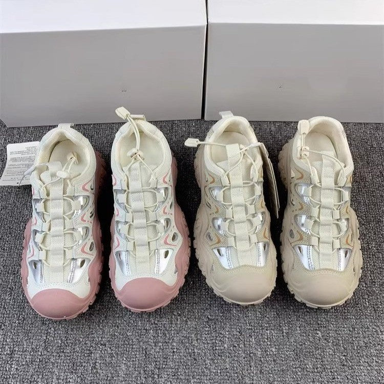 Damen Sportliche Sneakers mit innovativer Mesh-Konstruktion und dämpfender Sohle Heidi Mode - Image 4