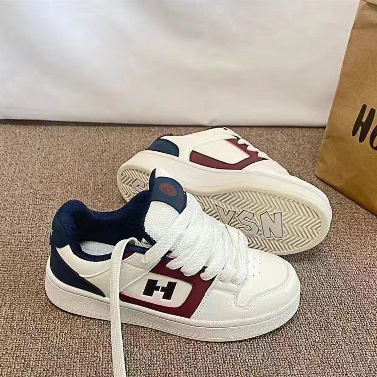 Damen Sportliche Sneakers mit kontrastierenden Farbakzenten und dämpfender Sohle Heidi Mode - Image 3