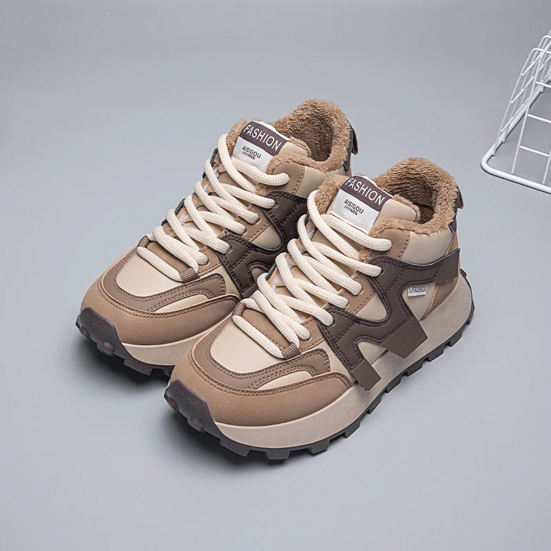 Damen Sportliche Sneakers mit kuscheligem Innenfutter und rutschfester Sohle Heidi Mode - Image 7