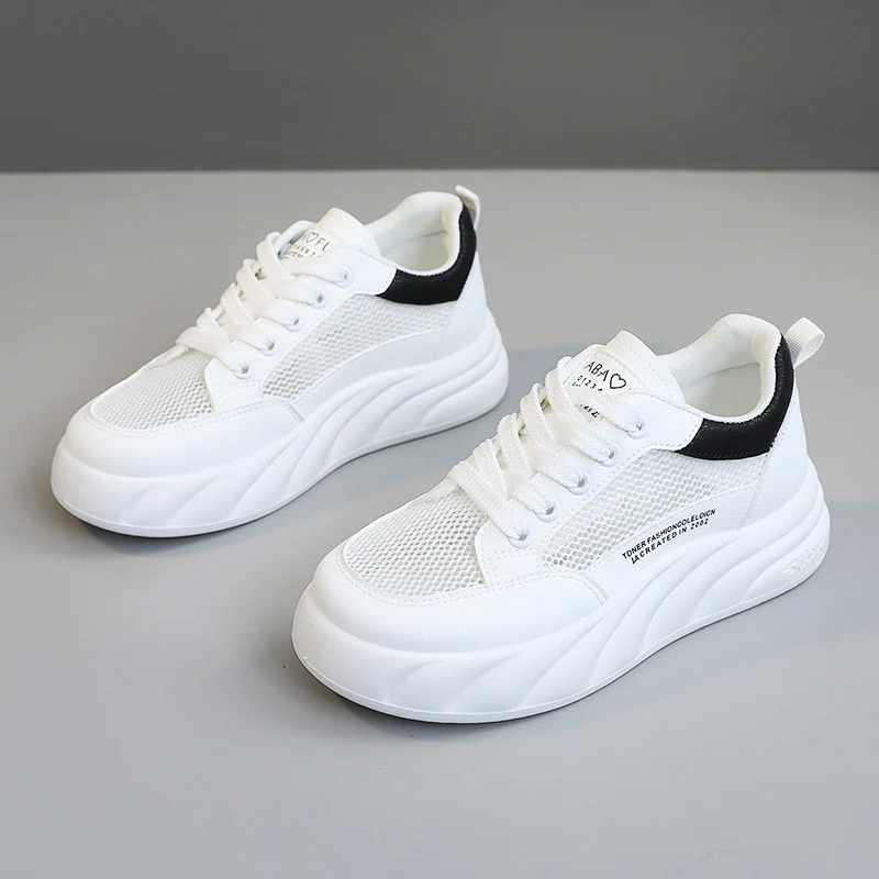 Damen sportliche Sneakers mit leichtem Mesh-Obermaterial und dämpfender Sohle Heidi Mode - Image 8