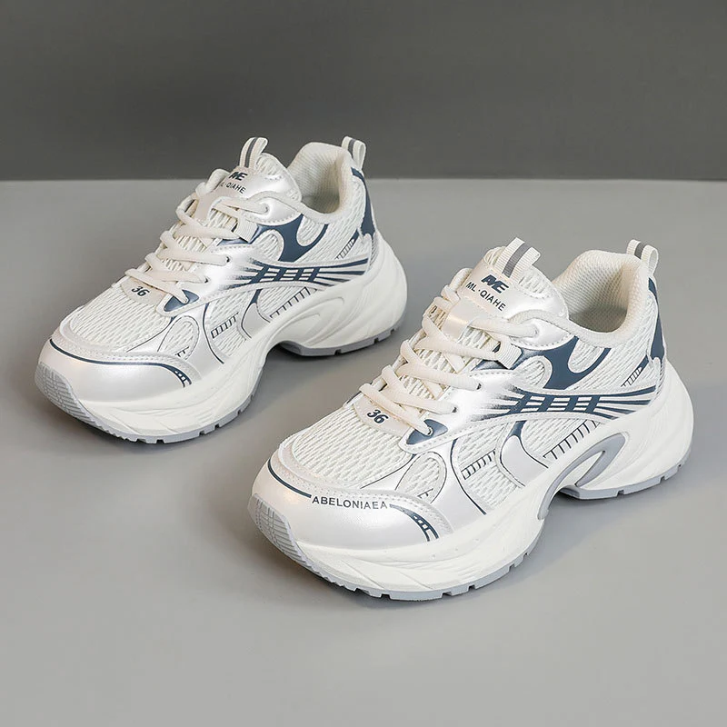 Damen Sportliche Sneakers mit luftdurchlässiger Mesh-Struktur und ergonomischer Dämpfung Heidi Mode - Image 7