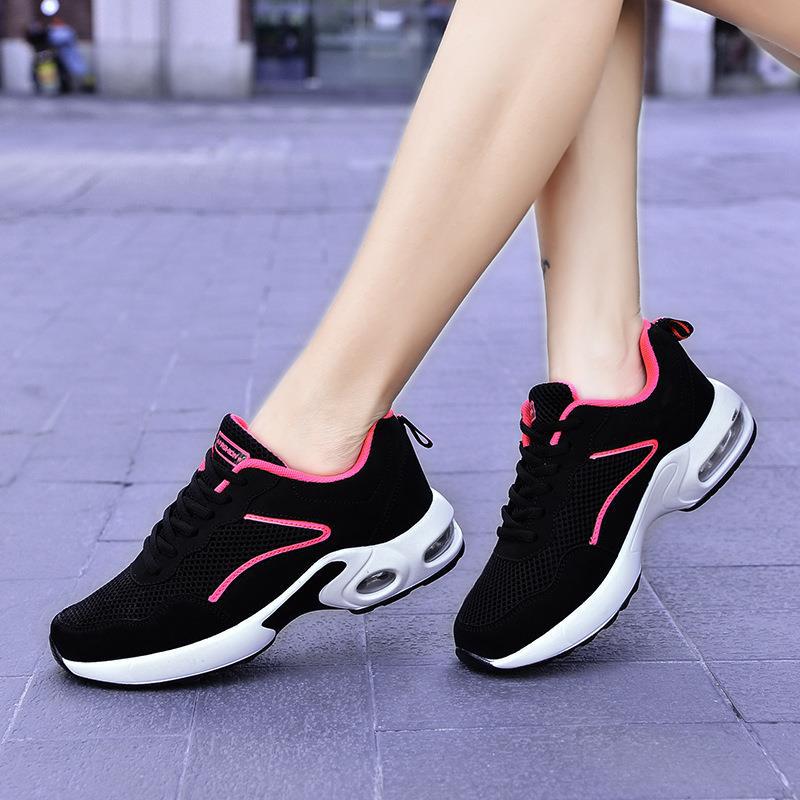 Damen Sportliche Sneakers mit luftgepolsterter Sohle und atmungsaktivem Obermaterial Heidi Mode - Image 4