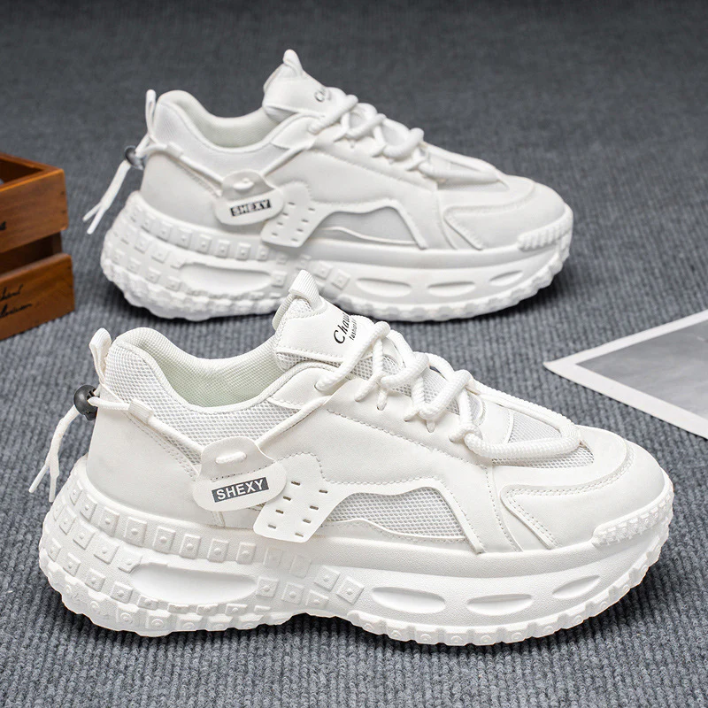 Damen Sportliche Sneakers mit luftiger Mesh-Oberfläche und dämpfendem Sohlenprofil Heidi Mode - Image 3