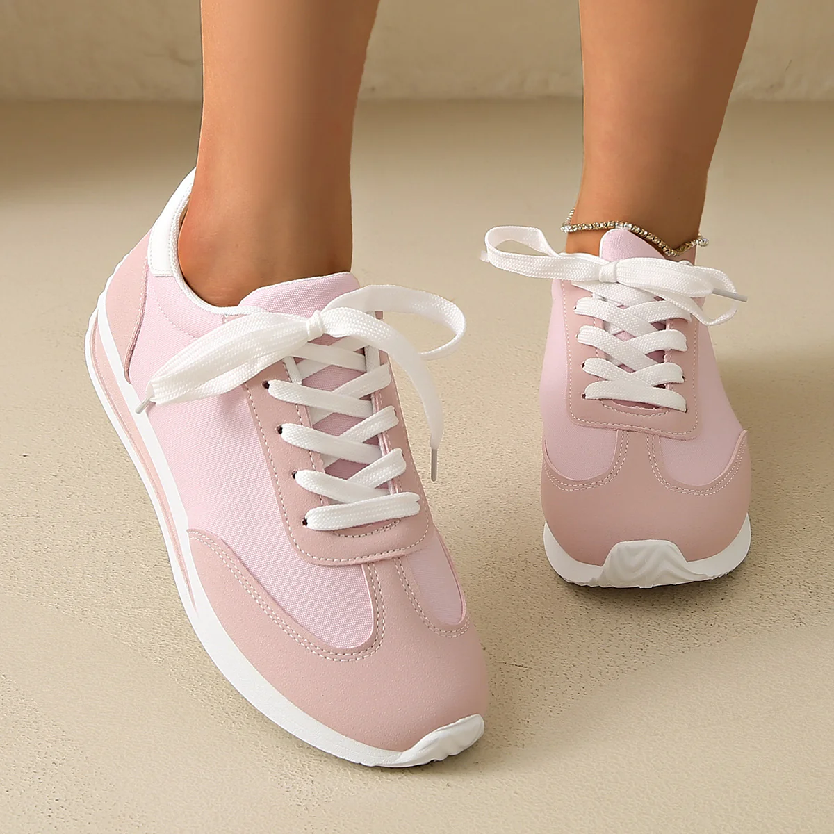 Damen Sportliche Sneakers mit luftiger Mesh-Oberfläche und flexibler Laufsohle Heidi Mode - Image 6