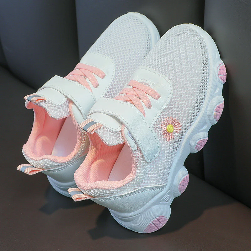 Damen Sportliche Sneakers mit luftiger Mesh-Oberfläche und verstellbarem Klettverschluss Heidi Mode - Image 3