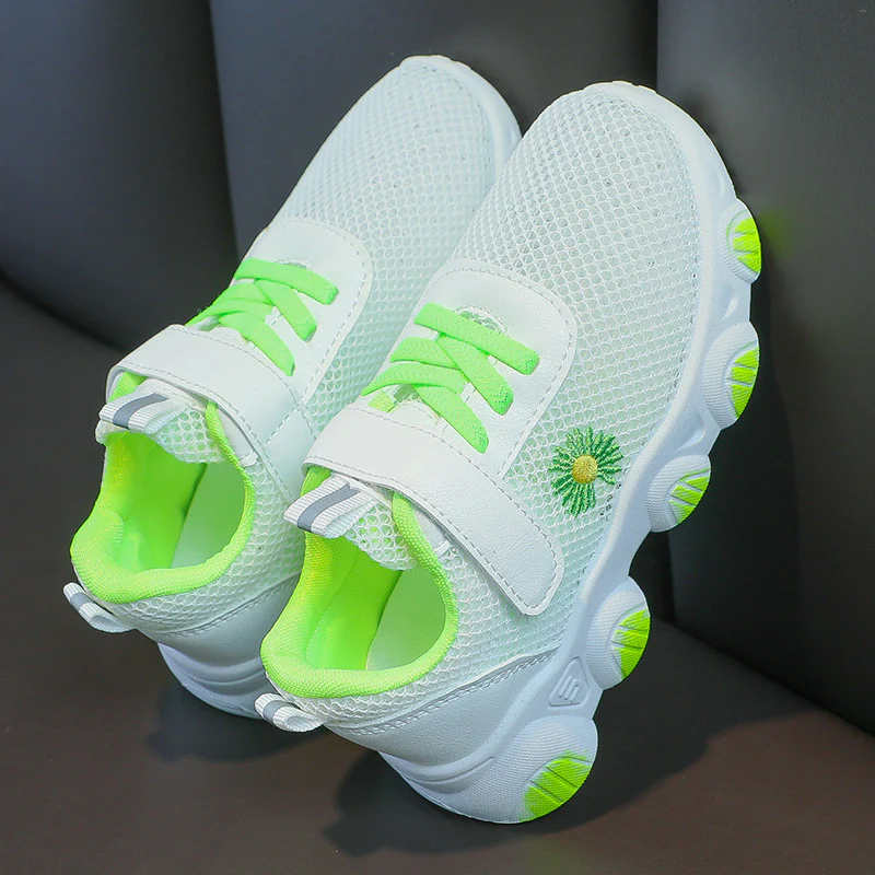 Damen Sportliche Sneakers mit luftiger Mesh-Oberfläche und verstellbarem Klettverschluss Heidi Mode - Image 4