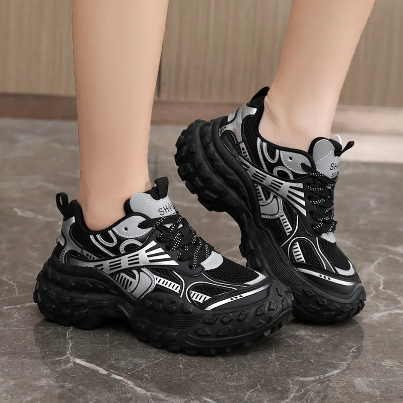 Damen Sportliche Sneakers mit maximalem Dämpfungskomfort und rutschfester Sohle Heidi Mode - Image 3