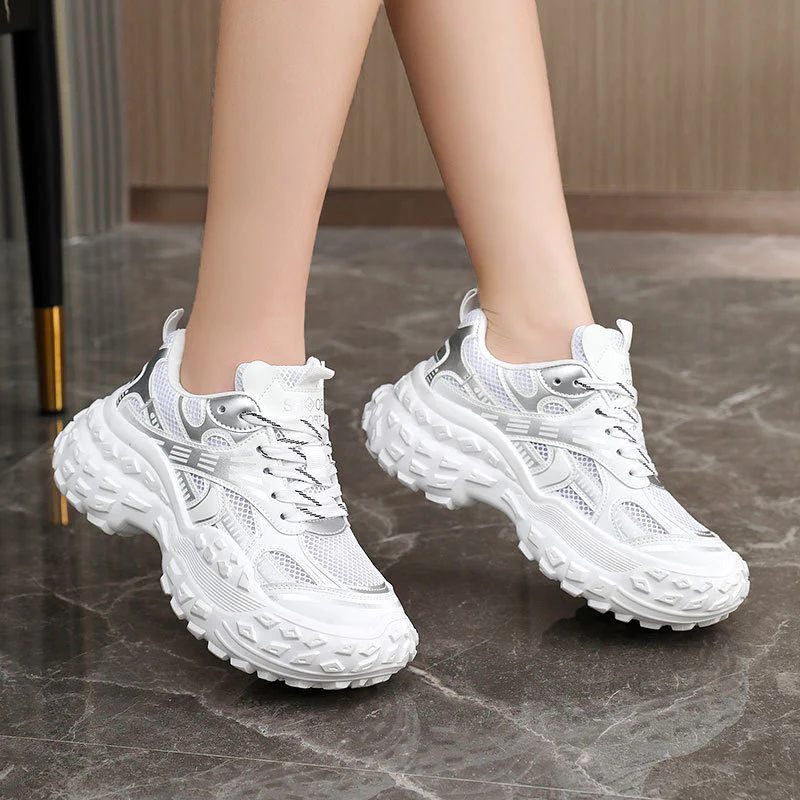 Damen Sportliche Sneakers mit maximalem Dämpfungskomfort und rutschfester Sohle Heidi Mode - Image 4