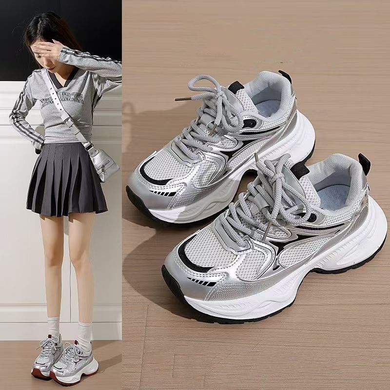 Damen Sportliche Sneakers mit modernem Design und atmungsaktivem Obermaterial Heidi Mode - Image 3