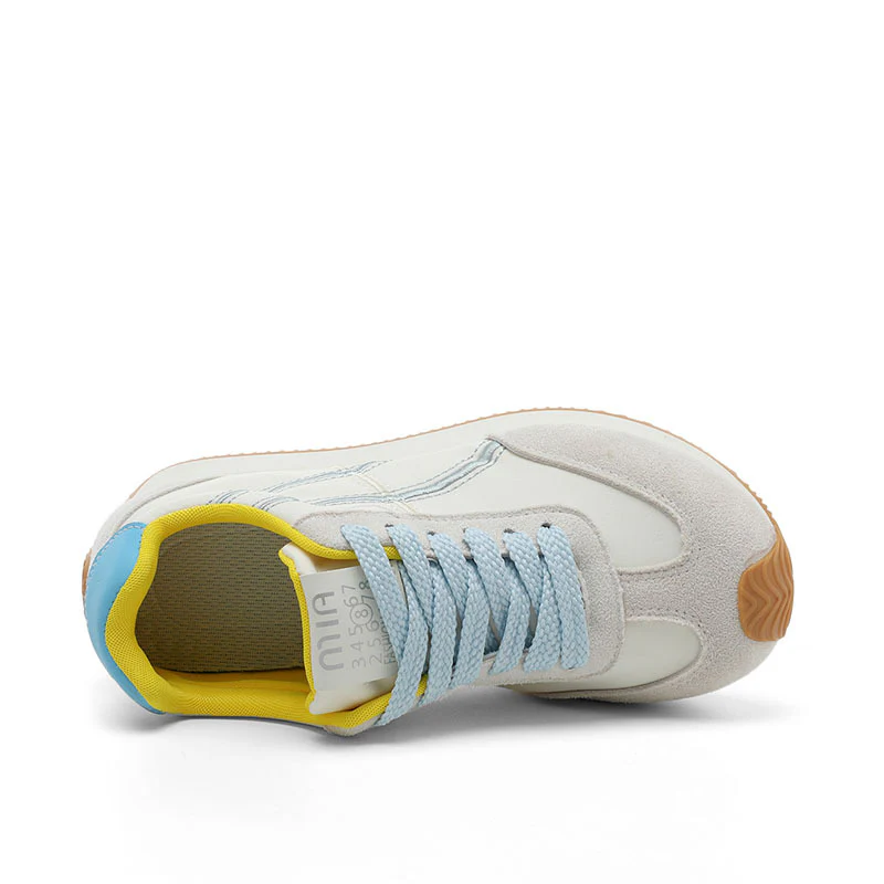Damen Sportliche Sneakers mit modernem Design und atmungsaktiver Oberflächenstruktur Heidi Mode - Image 3