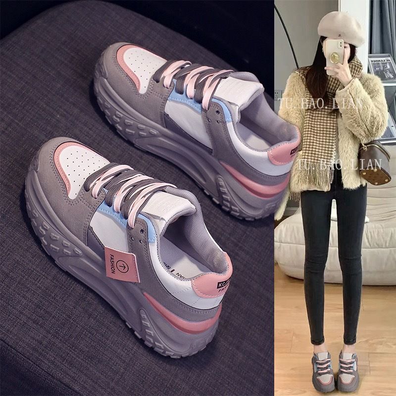 Damen Sportliche Sneakers mit modernem Design und dämpfender Laufsohle Heidi Mode - Image 4