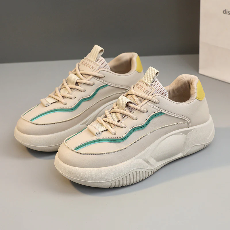 Damen Sportliche Sneakers mit modernem Design und dämpfender Sohle Heidi Mode - Image 7