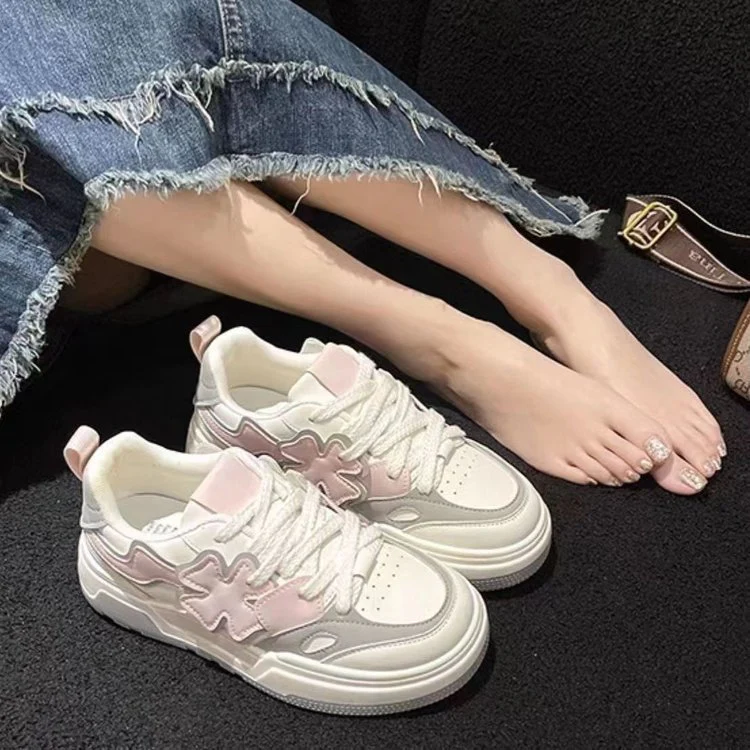 Damen Sportliche Sneakers mit modernem Design und flexibler Sohle Heidi Mode - Image 2