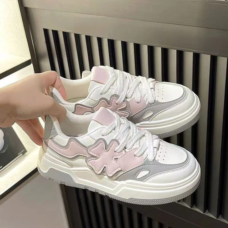 Damen Sportliche Sneakers mit modernem Design und flexibler Sohle Heidi Mode - Image 5