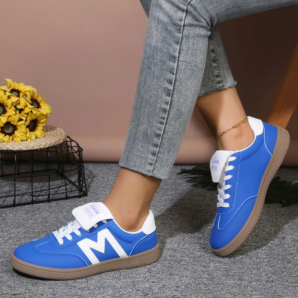 Damen Sportliche Sneakers mit modernem Design und komfortabler Sohle Heidi Mode - Image 2