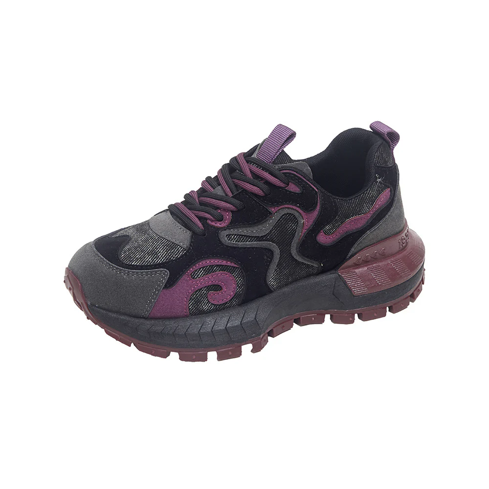 Damen sportliche Sneakers mit modernem Design und robustem Sohlenprofil Heidi Mode - Image 5