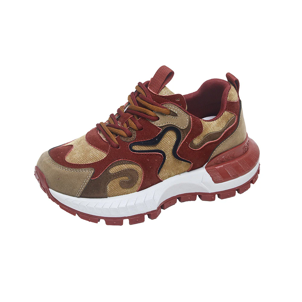 Damen sportliche Sneakers mit modernem Design und robustem Sohlenprofil Heidi Mode - Image 6