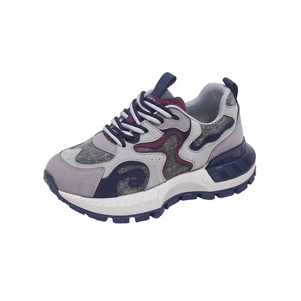 Damen sportliche Sneakers mit modernem Design und robustem Sohlenprofil Heidi Mode - Image 8