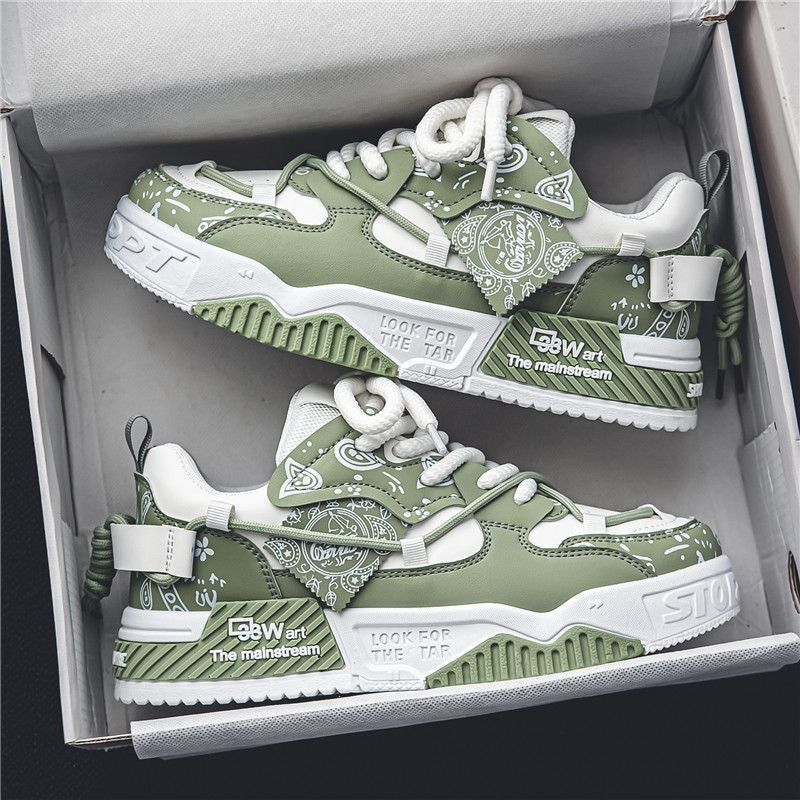 Damen Sportliche Sneakers mit modernem grafischen Design und hoher Dämpfung Heidi Mode - Image 3