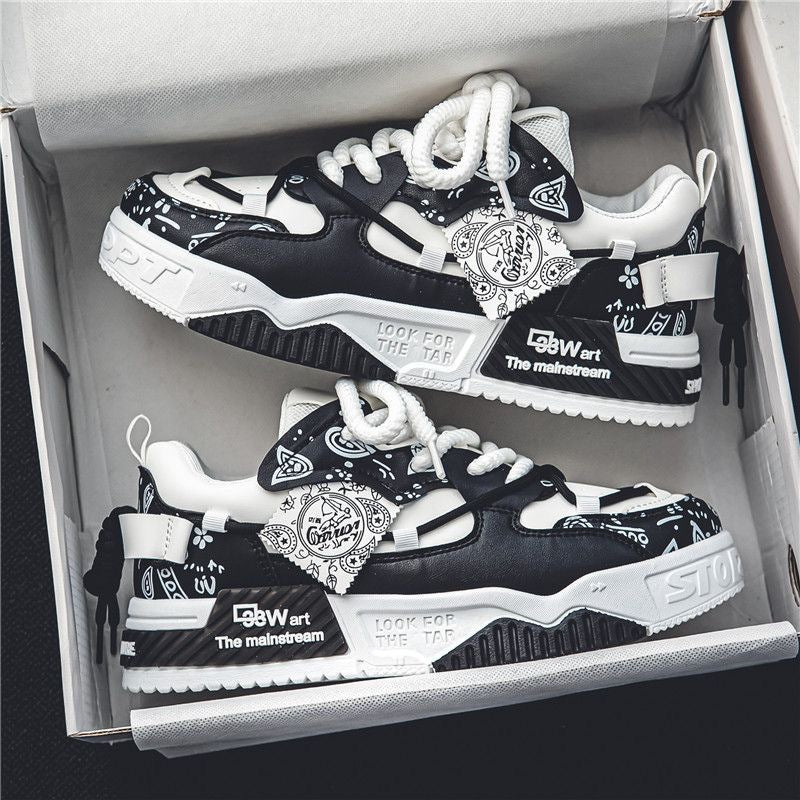 Damen Sportliche Sneakers mit modernem grafischen Design und hoher Dämpfung Heidi Mode - Image 4