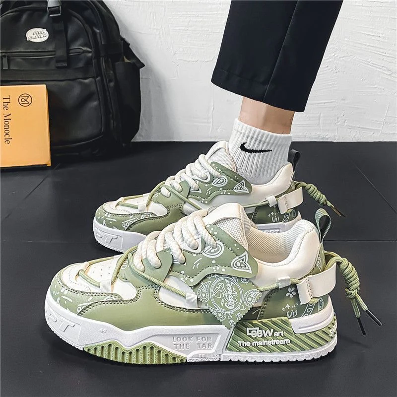 Damen Sportliche Sneakers mit modernem grafischen Design und hoher Dämpfung Heidi Mode - Image 6