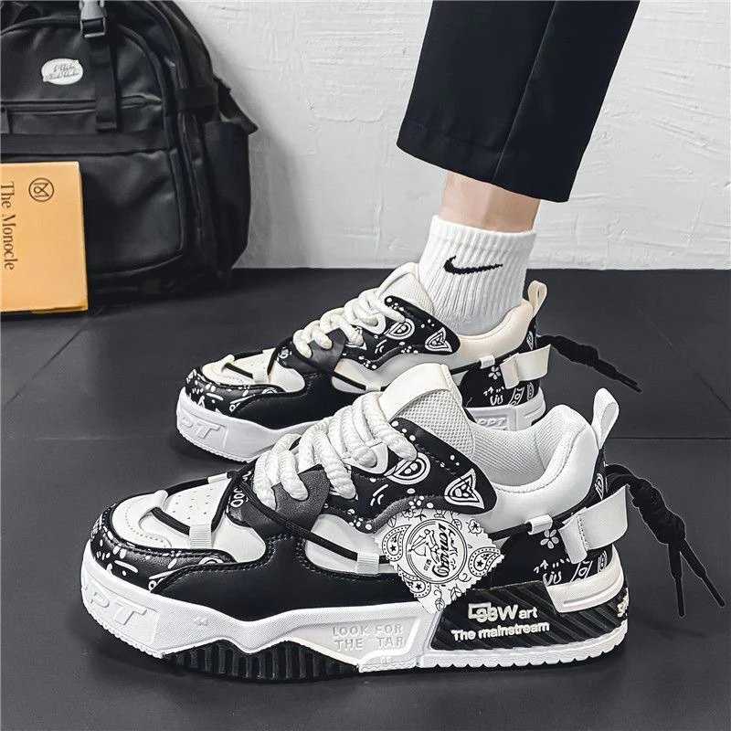 Damen Sportliche Sneakers mit modernem grafischen Design und hoher Dämpfung Heidi Mode - Image 7