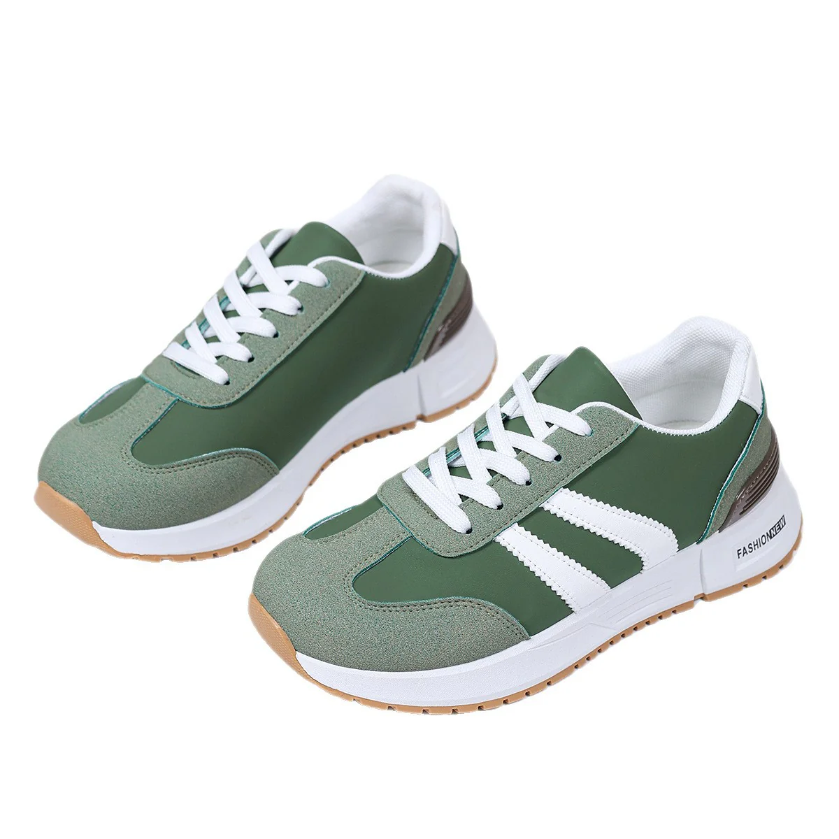 Damen Sportliche Sneakers mit modischem Design und atmungsaktiver Oberflächenstruktur Heidi Mode - Image 5