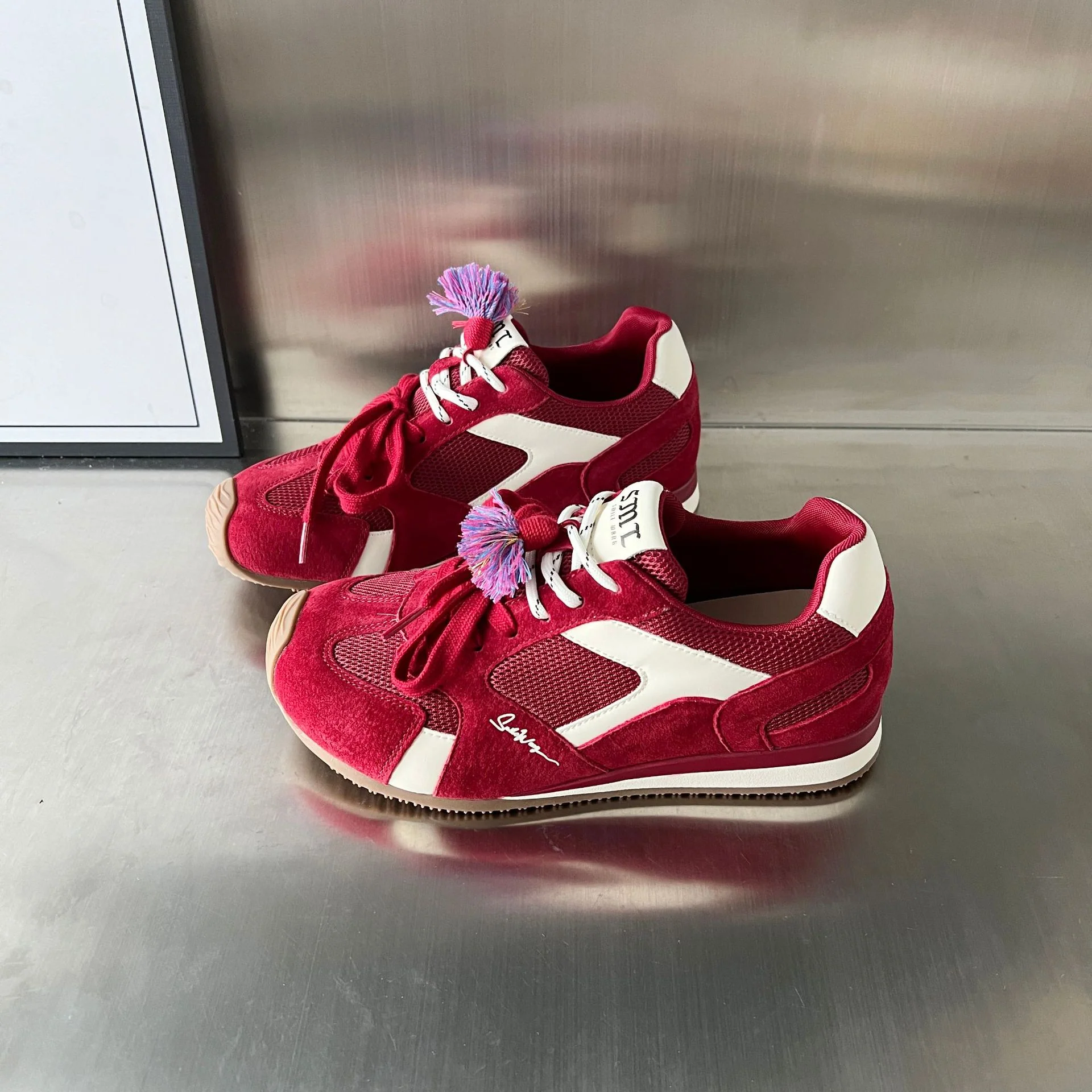 Damen Sportliche Sneakers mit modischem Design und atmungsaktiver Struktur Heidi Mode - Image 7