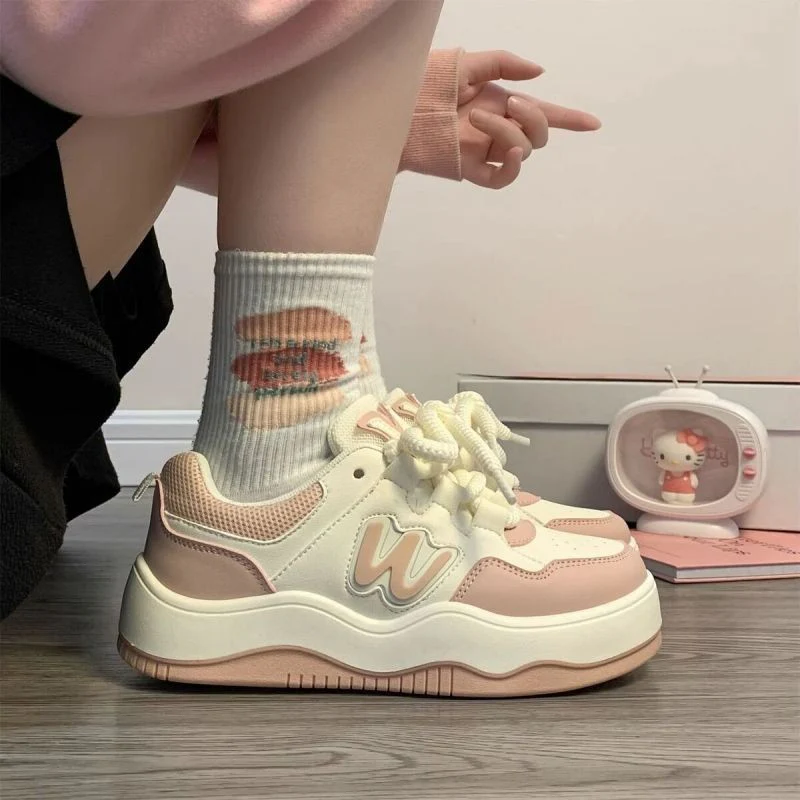 Damen Sportliche Sneakers mit modischem Design und dämpfender Sohle Heidi Mode - Image 6