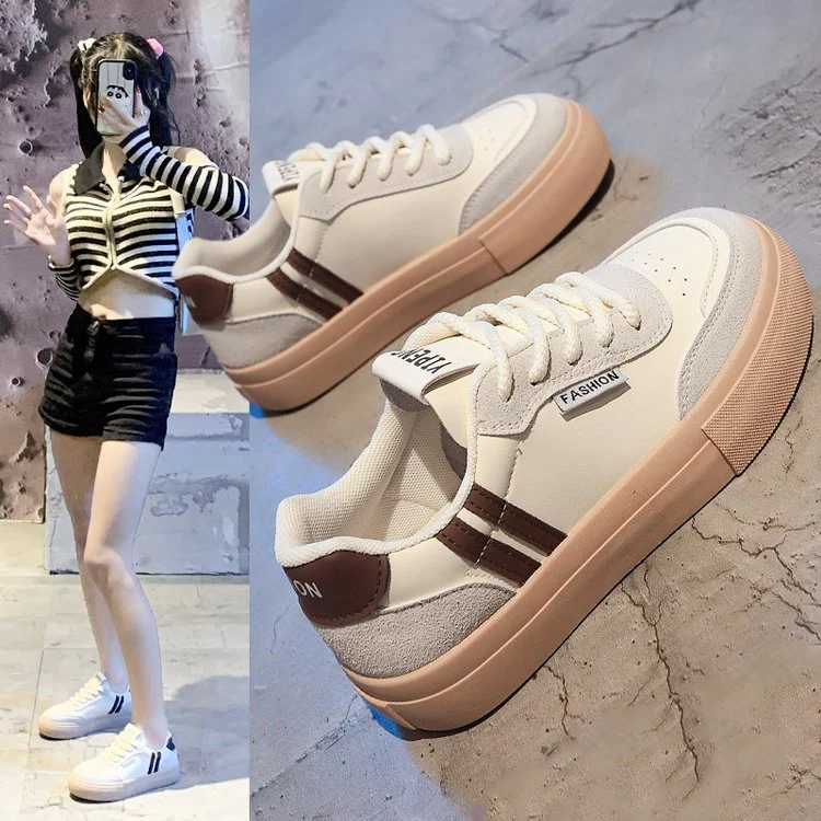 Damen Sportliche Sneakers mit modischem Design und rutschfester Sohle Heidi Mode - Image 4