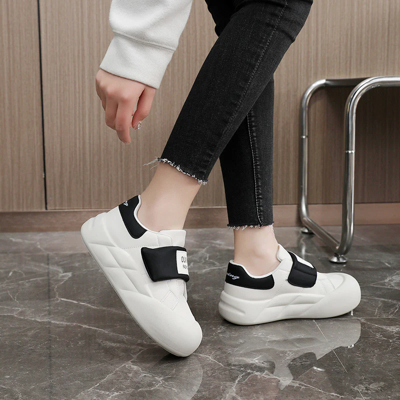 Damen Sportliche Sneakers mit modischem Klettverschluss Heidi Mode - Image 4