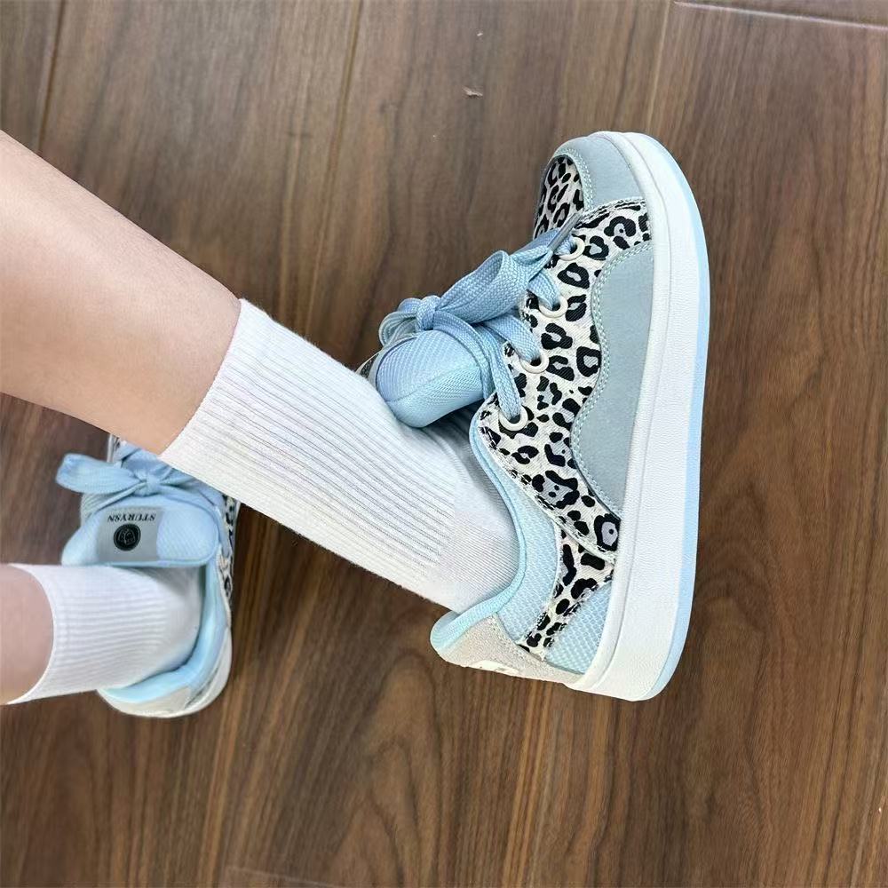 Damen Sportliche Sneakers mit modischem Leo-Muster und bequemer Dämpfung Heidi Mode - Image 3
