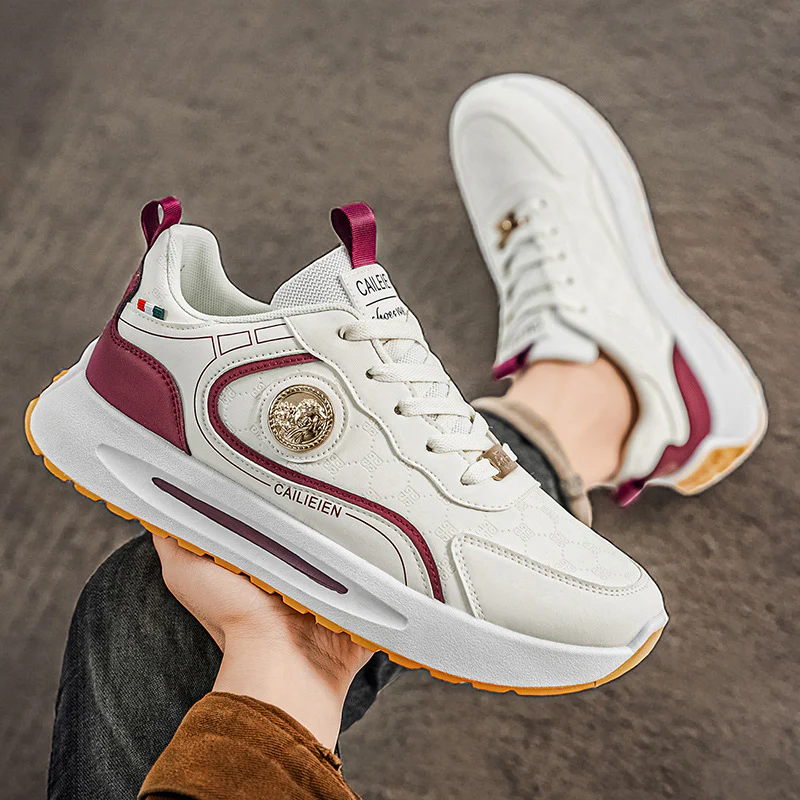 Damen Sportliche Sneakers mit modischem Logo-Detail und attraktiven Akzenten Heidi Mode - Image 2