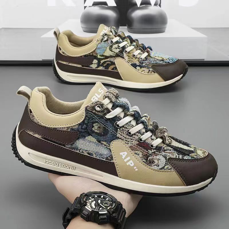 Damen Sportliche Sneakers mit modischem Motiv und gepolsterter Sohle Heidi Mode - Image 3
