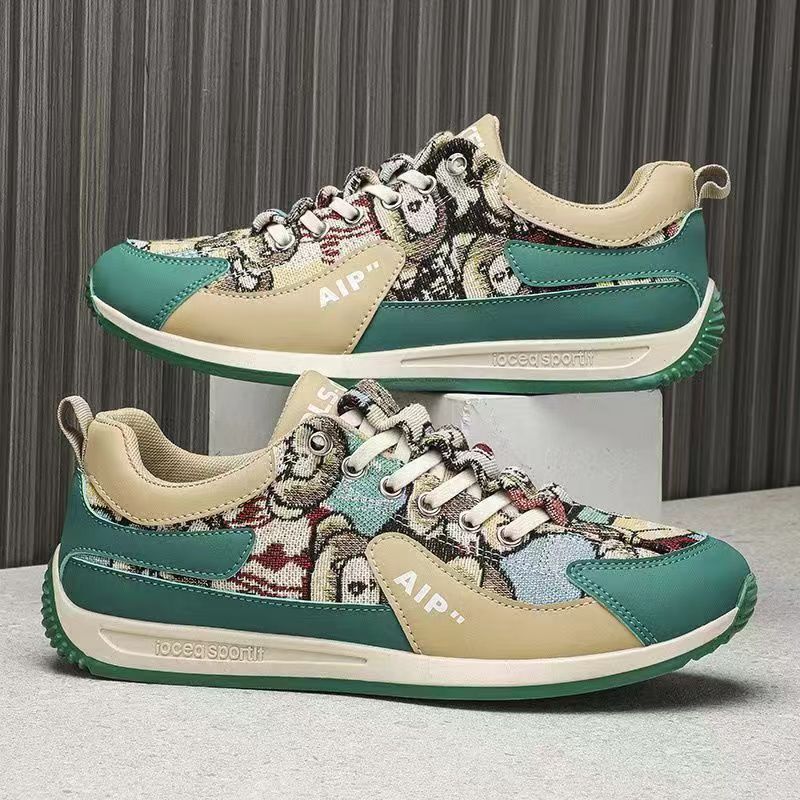 Damen Sportliche Sneakers mit modischem Motiv und gepolsterter Sohle Heidi Mode - Image 4