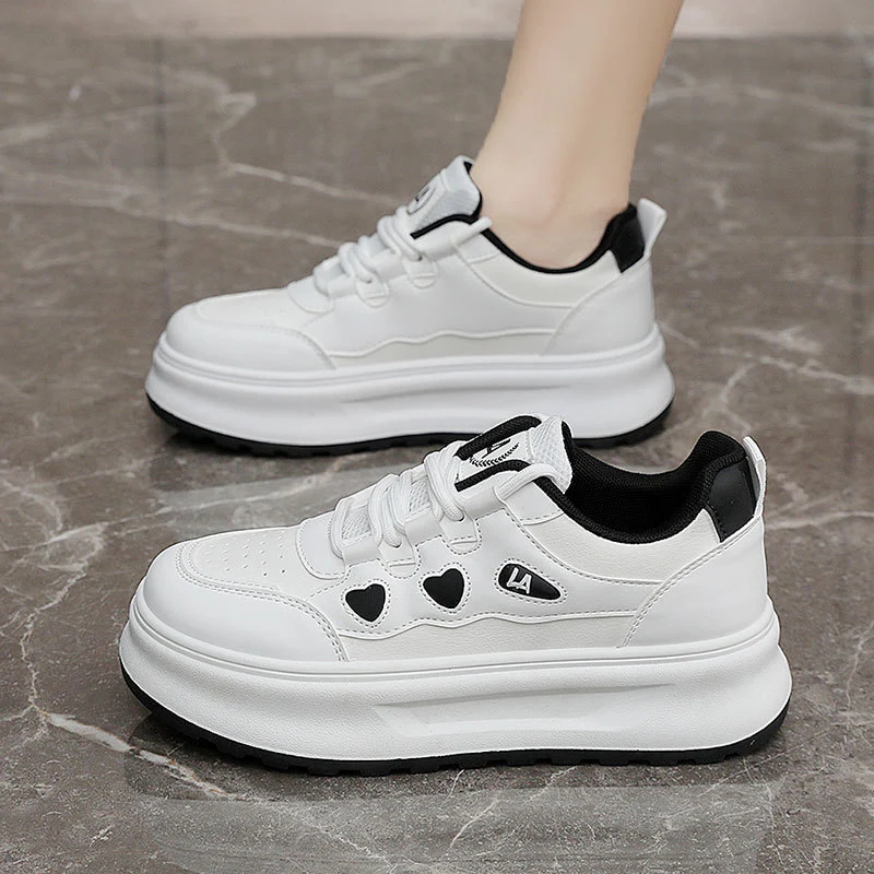 Damen Sportliche Sneakers mit modischem Obermaterial und innovativem Dämpfungssystem Heidi Mode - Image 3